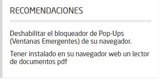 recomendaciones mi portal sev